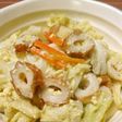 お弁当にも きゃべつと竹輪煮の玉子とじ♪