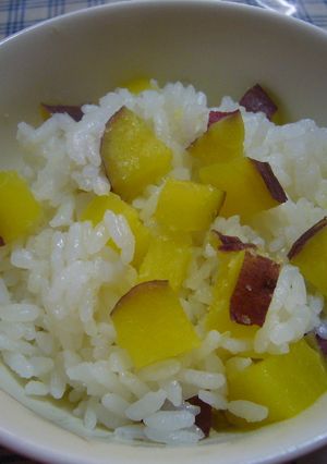 サツマイモご飯-レシピのメイン写真