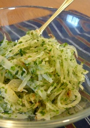 お弁当やおにぎりにも☆大根の青のり炒め-レシピのメイン写真