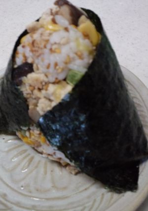 大きい低カロリーおにぎり-レシピのメイン写真