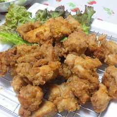 รูปของ 隠し味は○○♪我が家のジューシーから揚げ
