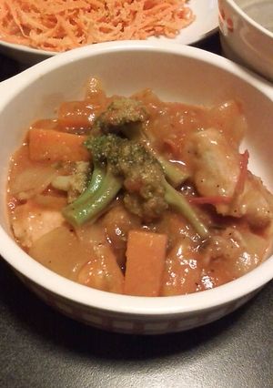 鶏肉と野菜のトマト煮-レシピのメイン写真