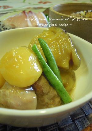 *秋味覚no照り煮*-レシピのメイン写真