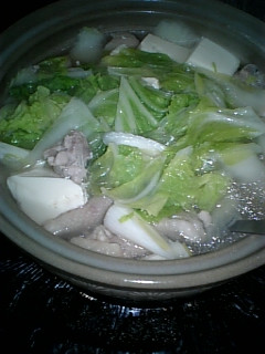我家の水炊き&〆の肉うどん-レシピのメイン写真