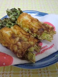 ちくわin貝割れの磯辺揚げ✽-レシピのメイン写真