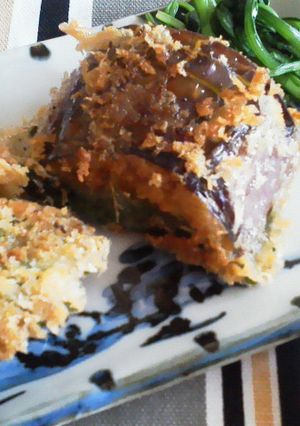 ナスと大葉のパン粉焼き-レシピのメイン写真