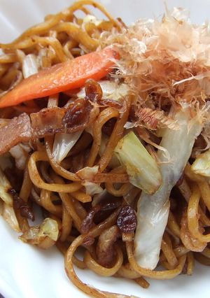 焼そばの麺を調理し易くする方法♪-レシピのメイン写真