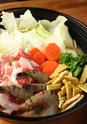 「ピリ辛☆豆乳味噌なべ」-レシピのメイン写真