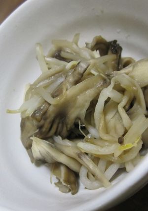 簡単☆舞茸ともやしの柚子胡椒風味小鉢-レシピのメイン写真