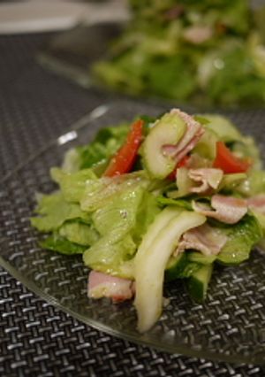 バジル風味セロリのサラダだよ♪-レシピのメイン写真