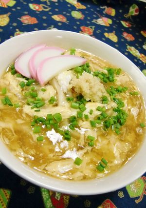 寒い日に☆煮込みあんかけうどん-レシピのメイン写真