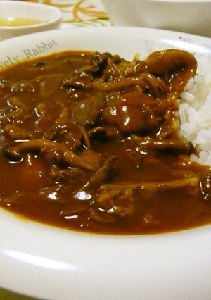 たっぷり3種のキノコのハヤシライス-レシピのメイン写真