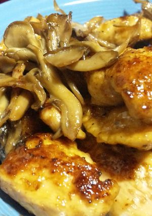 まいたけ香る鶏むね炒め-レシピのメイン写真