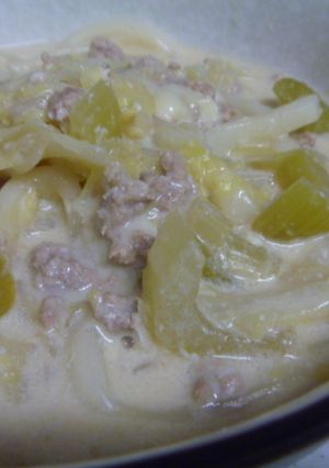 ☆豆乳味噌煮込みうどん☆-レシピのメイン写真