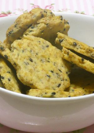 さつまいもとごまのザクザク！クッキー-レシピのメイン写真