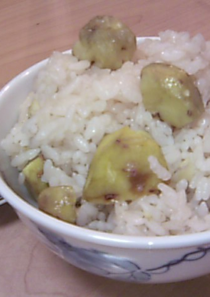 ★わが家の栗ご飯★-レシピのメイン写真