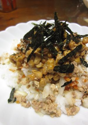 ●自信作●大スキ納豆そぼろ丼-レシピのメイン写真