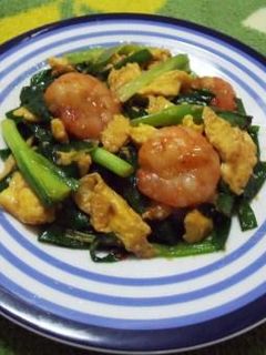 ☆えびニラ玉☆-レシピのメイン写真