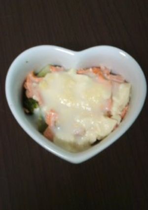 離乳食☆鮭とブロッコリーのグラタン-レシピのメイン写真