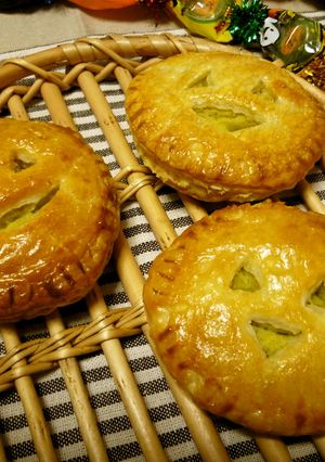ハロウィン風スイートポテトパイ-レシピのメイン写真
