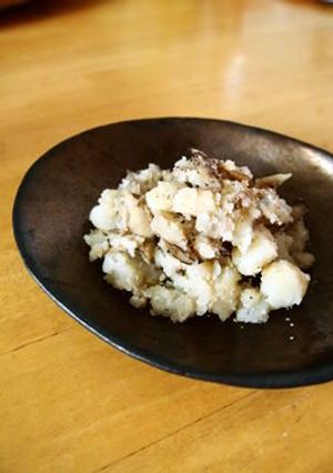 マヨネーズなしの舞茸入りポテトサラダ-レシピのメイン写真