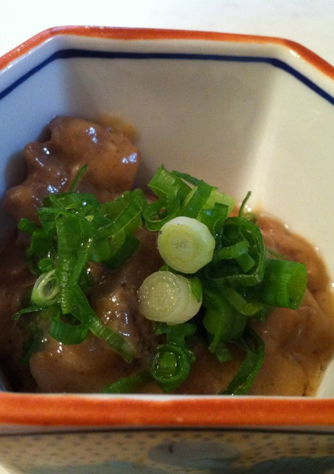 とろける牛スジうちのどて焼き-レシピのメイン写真