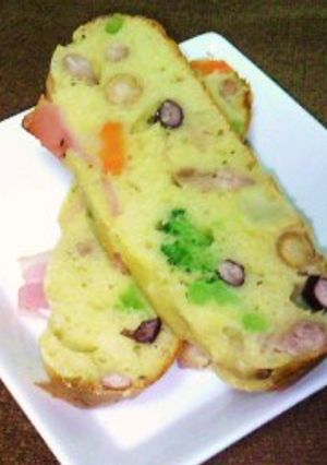 ＨＢで簡単ケークサレ♪～パンプキン風-レシピのメイン写真