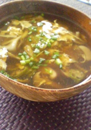 オクラとキノコのお吸物-レシピのメイン写真