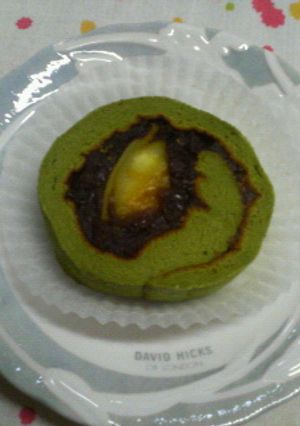 簡単☆さつま芋の抹茶ロールケーキ♪-レシピのメイン写真
