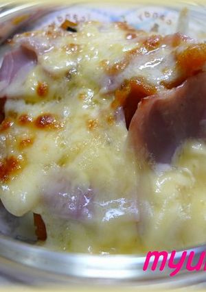 煮かぼちゃのマヨ焼き♪-レシピのメイン写真