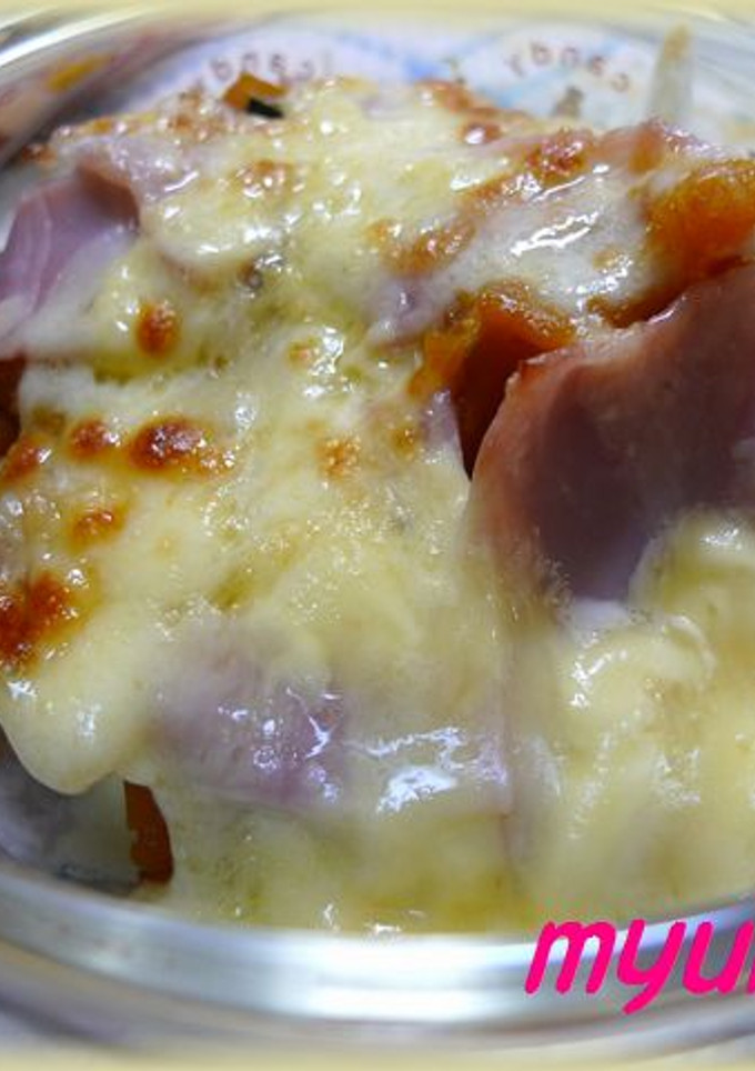 煮かぼちゃのマヨ焼き♪-レシピのメイン写真