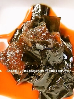お鍋の後のダシ昆布で 昆布の梅佃煮-レシピのメイン写真