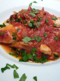 ヤリイカのイタリア風トマト煮込み-レシピのメイン写真
