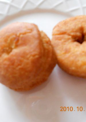 生クリームでケーキドーナツ-レシピのメイン写真