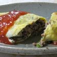 ユズリッチチリソースの中華風オムレツ