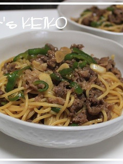 【農家のレシピ】焼き肉スパゲティ-レシピのメイン写真