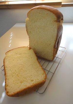 ＨＢ・早焼きではちみつたまご食パン-レシピのメイン写真