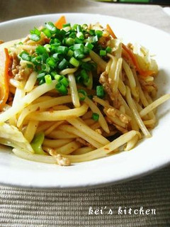 辛味噌焼きうどん-レシピのメイン写真