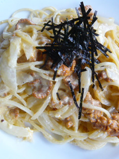 うにクリームパスタ-レシピのメイン写真