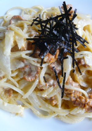 うにクリームパスタ-レシピのメイン写真