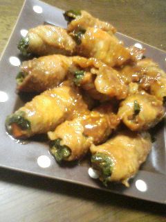 おいしい!!野菜チーズの甘辛豚肉巻き-レシピのメイン写真