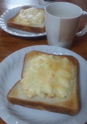 大好き☆たまごサラダとろりトースト-レシピのメイン写真