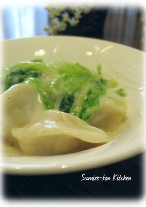 水餃子と白菜の中華クリーム煮-レシピのメイン写真