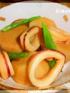 ほっこりおいしい♪いかと里芋の煮物-レシピのメイン写真