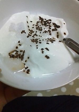 ほろ苦コーヒーヨーグルト-レシピのメイン写真