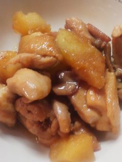 じゃがいもと鶏肉の煮物♪-レシピのメイン写真