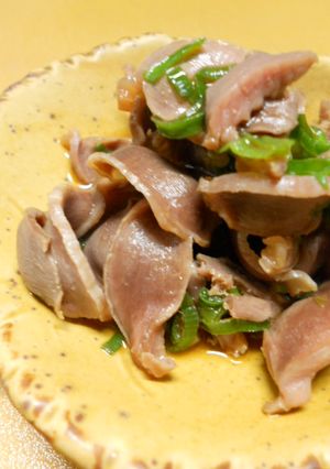砂肝の酒蒸し風-レシピのメイン写真