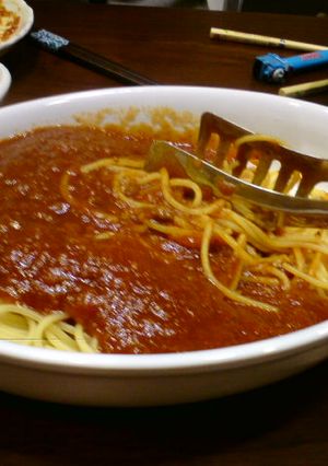 おこさま☆ミートソースパスタ☆-レシピのメイン写真
