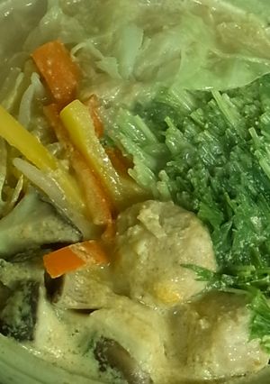 ヘルシーで簡単！洋風豆乳カレー鍋♪-レシピのメイン写真