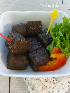 こんにゃくのガーリックバター醤油炒め-レシピのメイン写真